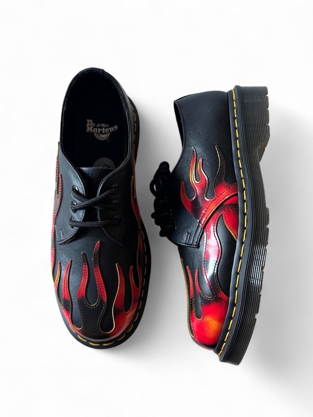Dr. Martens 1461 Flame Arcadia Leather Shoes Women’s 7
